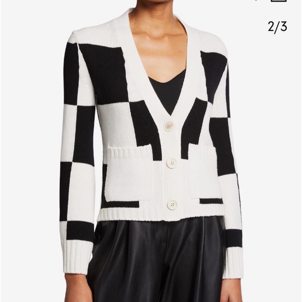 Off-white cardigan